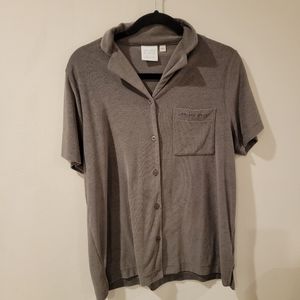 Gelato Pique Shirt One Size brown terry